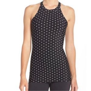 Kate Spade x Beyond Yoga Polka Dot Shelf Bra Top sz small